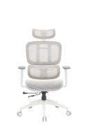 Кресло офисное OfficePro Skyline OC680-W-LG-LG White/Light Gray серый