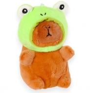 М'яка іграшка Stip Капiбара-жаба 13 см коричневий