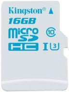 Карта памяти Kingston microSDHC 16GB + SD adapter (SDCAC/16GB)