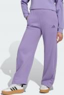 Брюки Adidas JG FI 3S BRL PT KQ6163 р. 140 фиолетовый