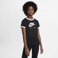 Футболка Nike NSW TEE RINGER AIR DC7158-010 р.XL черный