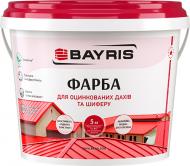 Краска Bayris для оцинкованных крыш и шифера мат серый 5 кг Краска Bayris для оцинкованных крыш и шифера мат серый 5 кг