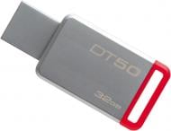 Флеш-память USB Kingston DataTraveler 50 32 ГБ USB 3.0 red (DT50/32GB)