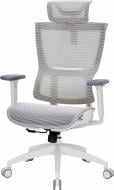 Крісло офісне OfficePro Elegant OC660-W-DG-DG White/Dark Gray білий/сірий