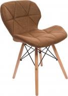 Стул обеденный GT Racer X-D28 Plus Fabric коричневый / бук Стул обеденный GT Racer X-D28 Plus Fabric коричневый / бук