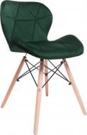 Стул обеденный GT Racer X-D27 Velvet темно-зеленый / бук