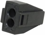 Клема до розподільчої коробки EMT 2х1,0-2,5 мм із пастою 3 шт. сірий