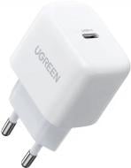 Сетевое зарядное устройство UGREEN CD272 30W 1xType-C GaN PD Fast Charger белый