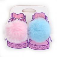 Набор аксессуаров для шнурков YES Weekend Вushy розовый/голубой (555836)