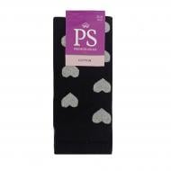 Гольфы женские Элегант Premier Socks с сердцами р.23-25 черный 1 шт.