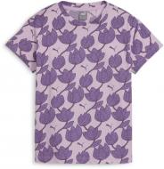 Футболка Puma ESS+ BLOSSOM AOP TEE G 67940960 р.176 рожевий