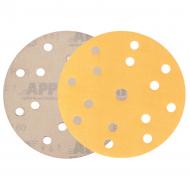 Диск Абразивний K555 P400 d150 мм 14+1отв. жовтий APP