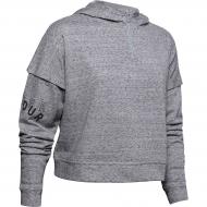 Джемпер Under Armour UA Rival Terry Hoodie 1351806-035 р. XS серый