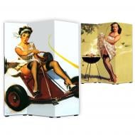 Ширма Теамо Пин ап 1750x1400x25 мм разноцветный