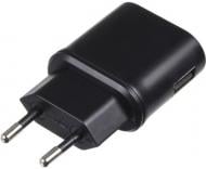 Сетевое зарядное устройство Kit EU USB Mains Charger 1A black