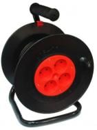 Котушка для подовжувача Леміра без заземлення 4 гн. чорний із червоним