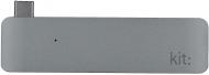 Адаптер Kit  Multiport USB-C to USB 3.0 SD/microSD space grey