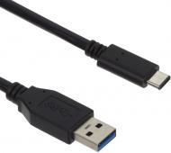 Кабель Kit USB Type-C – USB 0.9 м черный (CAUSBDAT)