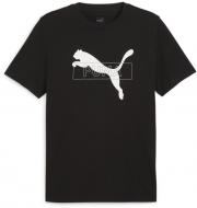 Футболка Puma DESERT ROAD GRAPHIC TEE 67970501 р.XL черный Футболка Puma DESERT ROAD GRAPHIC TEE 67970501 р.XL черный
