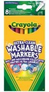 Набір фломастерів тонка лінія (ultra-clean washable) 8 шт. Crayola