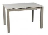 Стол обеденный Prestol Ларс 1400(2000)x800x750мм бежевый/шампань