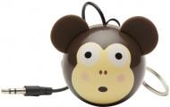 Колонки Kit KS Mini Buddy Speaker Monkey 1.0 brown (KSNMBMKY)