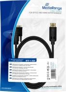 Кабель мультимедійний Mediarange DVI to DisplayPort 2 м чорний (MRCS131)