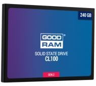 SSD-накопитель Goodram CL100 Gen.2 240GB 2,5" SATA III TLC (SSDPR-CL100-240-G2)