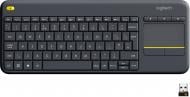 Клавиатура Logitech K400 Plus WL Ru (920-007147) black