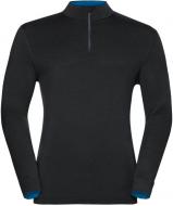 Футболка з довгим рукавом Odlo turtle_neck_1/2_zip_NATURAL 110402-60109 р.XL чорний