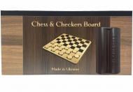 Игра настольная Доска для шашек + шашки PZP 390023