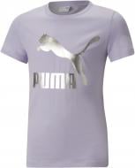 Футболка Puma CLASSICS LOGO TEE G 53020825 р.176 фіолетовий