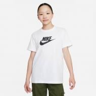 Футболка Nike G NSW TEE FUTURA SS BOY FD0928-100 р.M білий