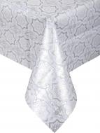Скатерть Звезда 140x180 см серебристый Dariana