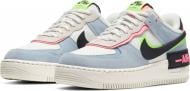 Кроссовки женские демисезонные Nike Air Force 1 Shadow CU8591-101 р.36,5 голубые с белым