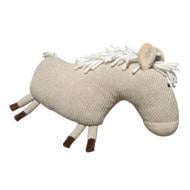 Мягкая игрушка-обнимашка Анна Лошадка 48 см бежевый Мягкая игрушка-обнимашка Анна Лошадка 48 см бежевый