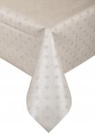 Скатерть Горошок 110x137 см серебряный Dariana