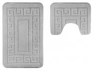 Набор ковриков Perfex Classic 2шт. 60x100 см / 50x60 см серый