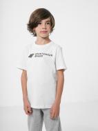 Футболка 4F T-SHIRT JTSM003 HJZ22-JTSM003-10S р.128 белый
