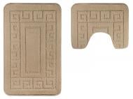 Набор ковриков Perfex Classic 2 шт. 60x100 см / 50x60 см Светло-коричневый