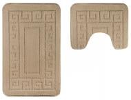 Набор ковриков Perfex Classic 2 шт. 50x80 см / 40x50 см светло-коричневый