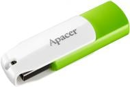 Флеш-память USB Apacer AH335 64 ГБ USB 2.0 green/white (AP64GAH335G-1)