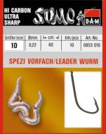 Гачок DAM Sumo Spezi Wurm №10 10 шт. 6853010