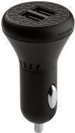 Зарядное устройство в автомобиль OZAKI O!tool Dual Car Charger 2 USB x 2.4Amp Leather (OT281LBK)