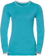 Футболка с длинным рукавом Odlo crew_neck_NATURAL_100%_MERINO 110411-20402 р.S синий