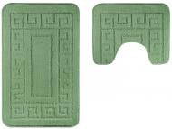 Набор ковриков Perfex Classic 2 шт. 50x80 см / 40x50 см оливковый