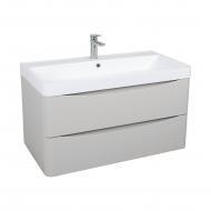 Тумба консольная Aqua Rodos Vista кашемир с умывальником Deep 90 см