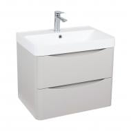 Тумба консольная Aqua Rodos Vista кашемир с умывальником Deep 60 см