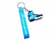 Брелок для ключів Кросівок блакитний