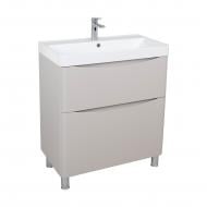 Тумба напольная Aqua Rodos Vista кашемир с умывальником Deep 75 см